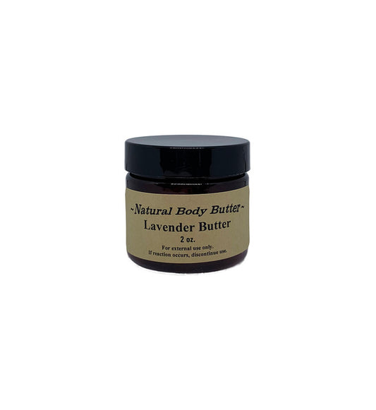 2oz lavender butter natural